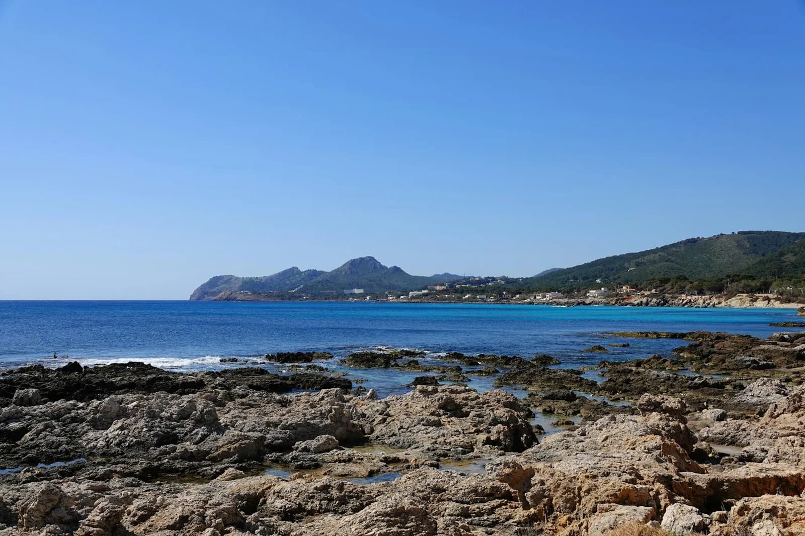 Paysage de la région de Cala Ratjada à Majorque