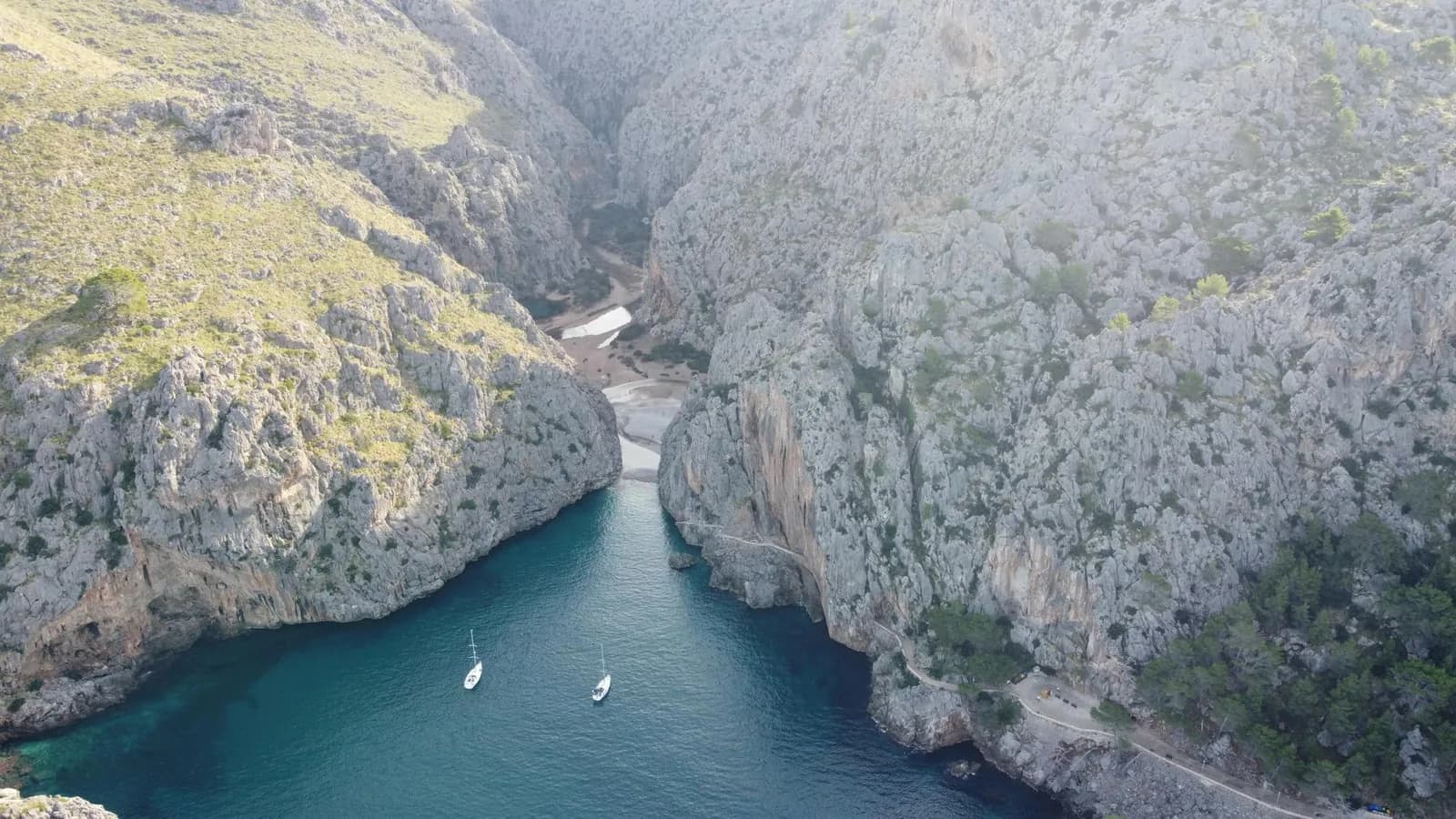 Paysage de la région de Sa Calobra à Majorque