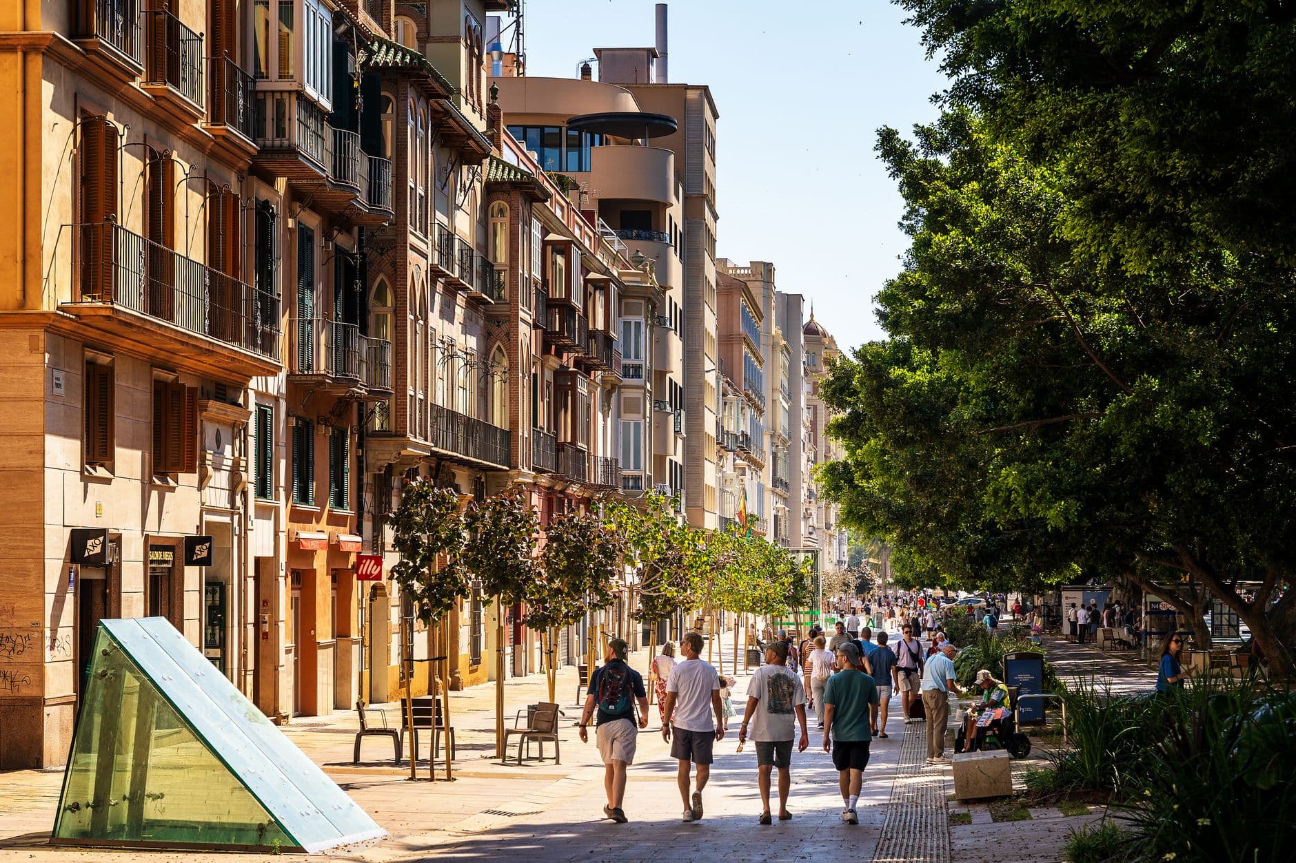Rue de Palma de Majorque desservie par les bus EMT