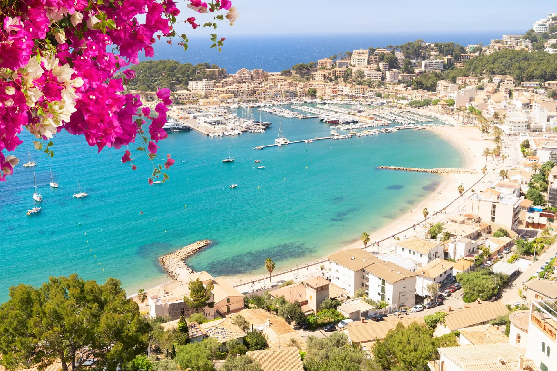 Port de Soller au coucher du soleil