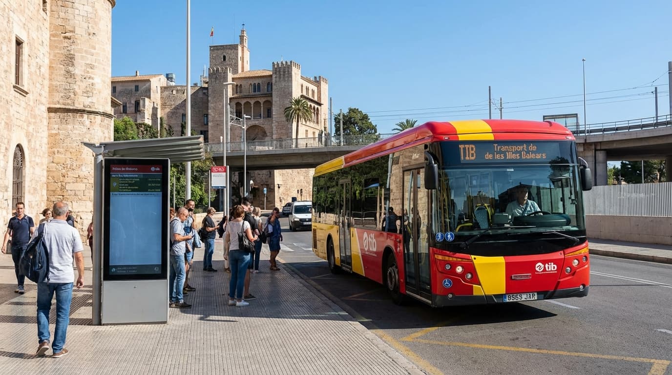 Bus Majorque TIB en 2026 : le guide franc-parler pour vraiment se déplacer sur l’île
