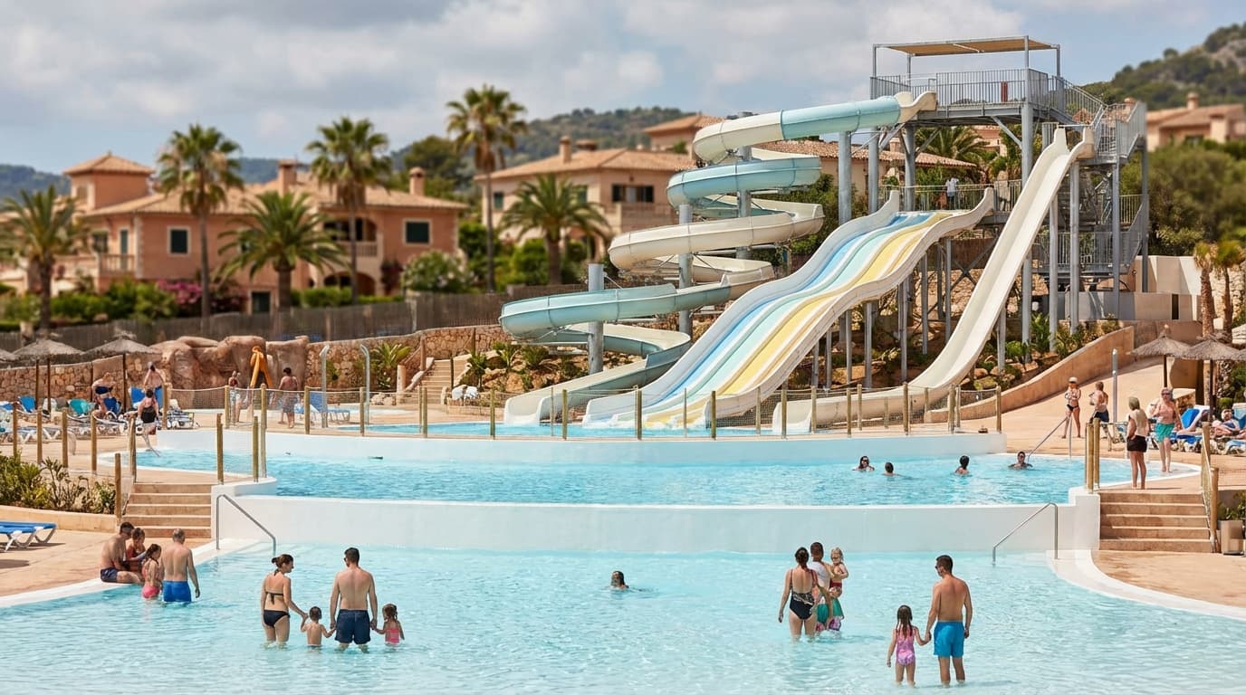 Parcs aquatiques à Majorque en 2026 : comparatif complet pour choisir le bon (sans subir les files