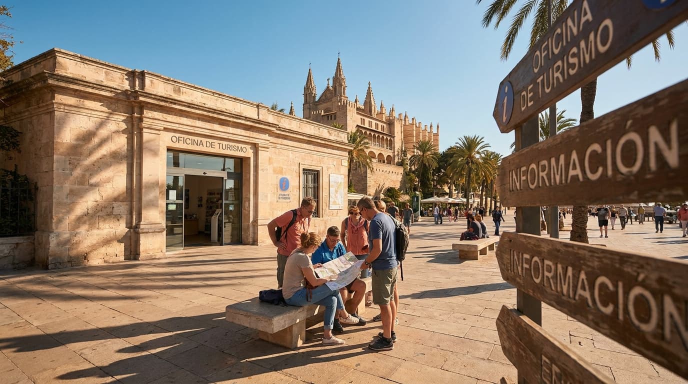 Offices de tourisme de Palma de Majorque en 2026 : adresses, horaires, Pass et bons réflexes