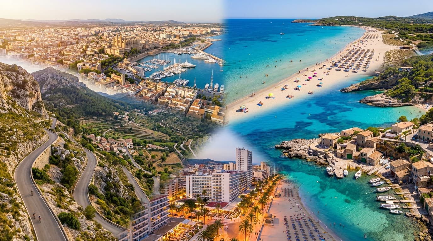 Où dormir à Majorque en 2026 : Palma, nord, Cala d’Or ou Tramuntana selon votre séjour