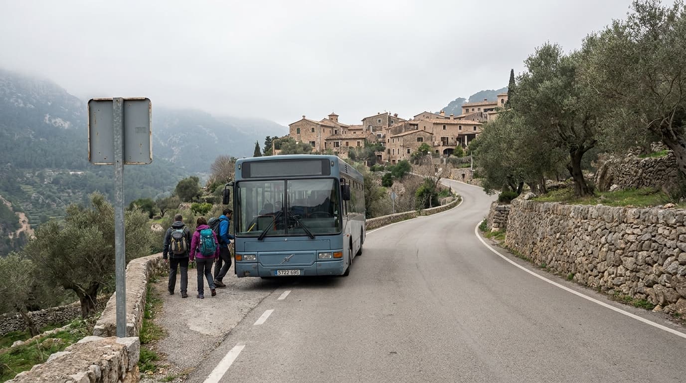 Transports à Majorque entre bus, train, taxi et voiture de location