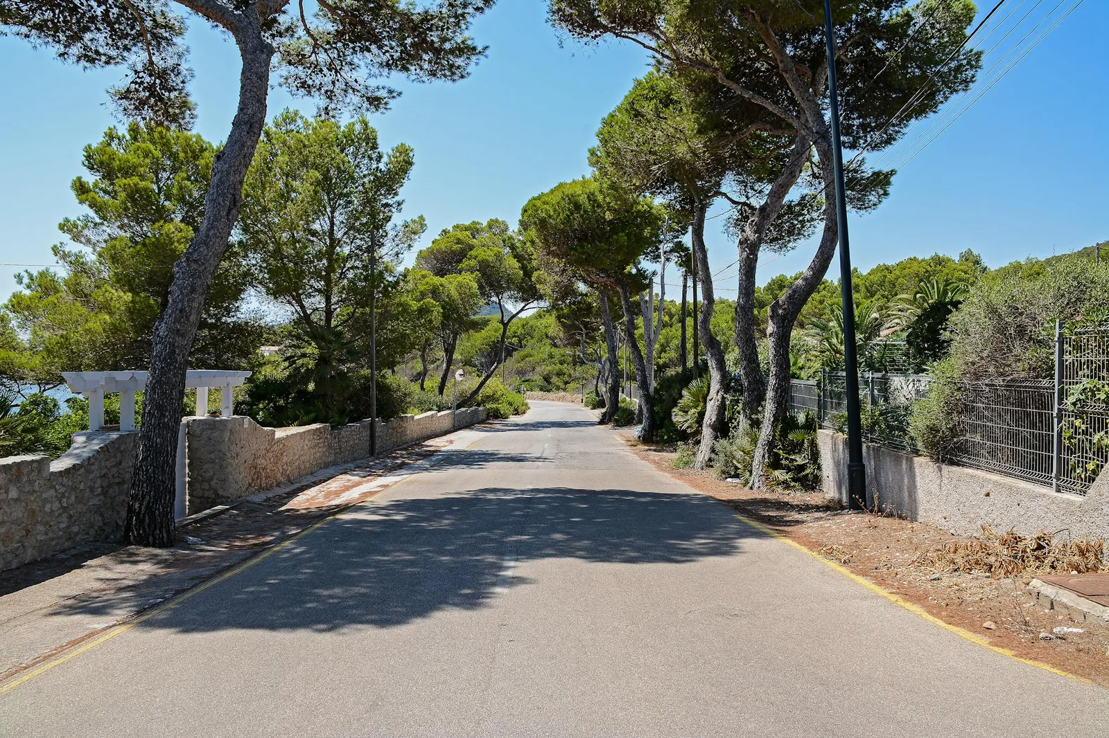 Paysage de la région à Majorque — crique
