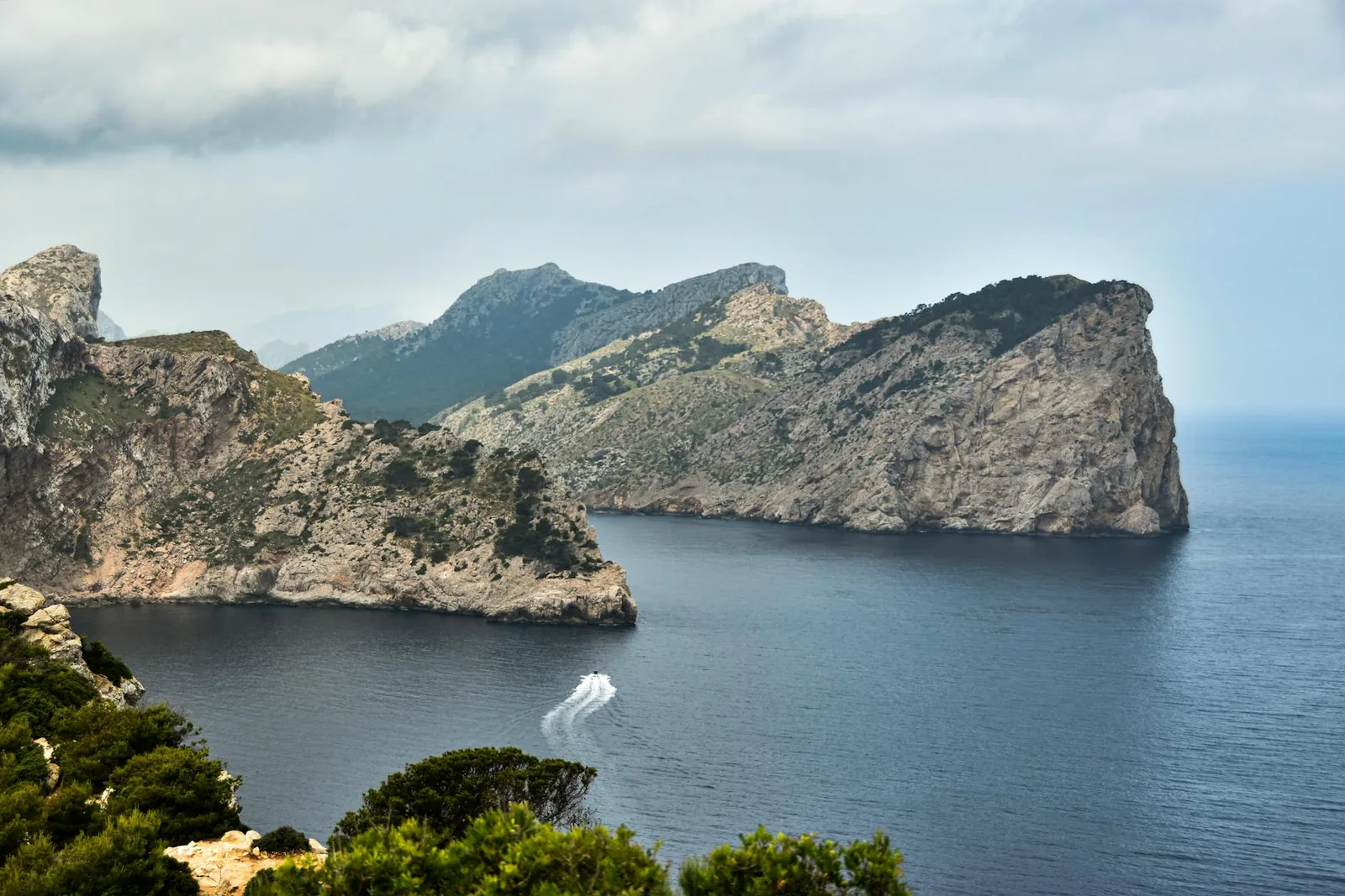 Paysage de Majorque — falaise