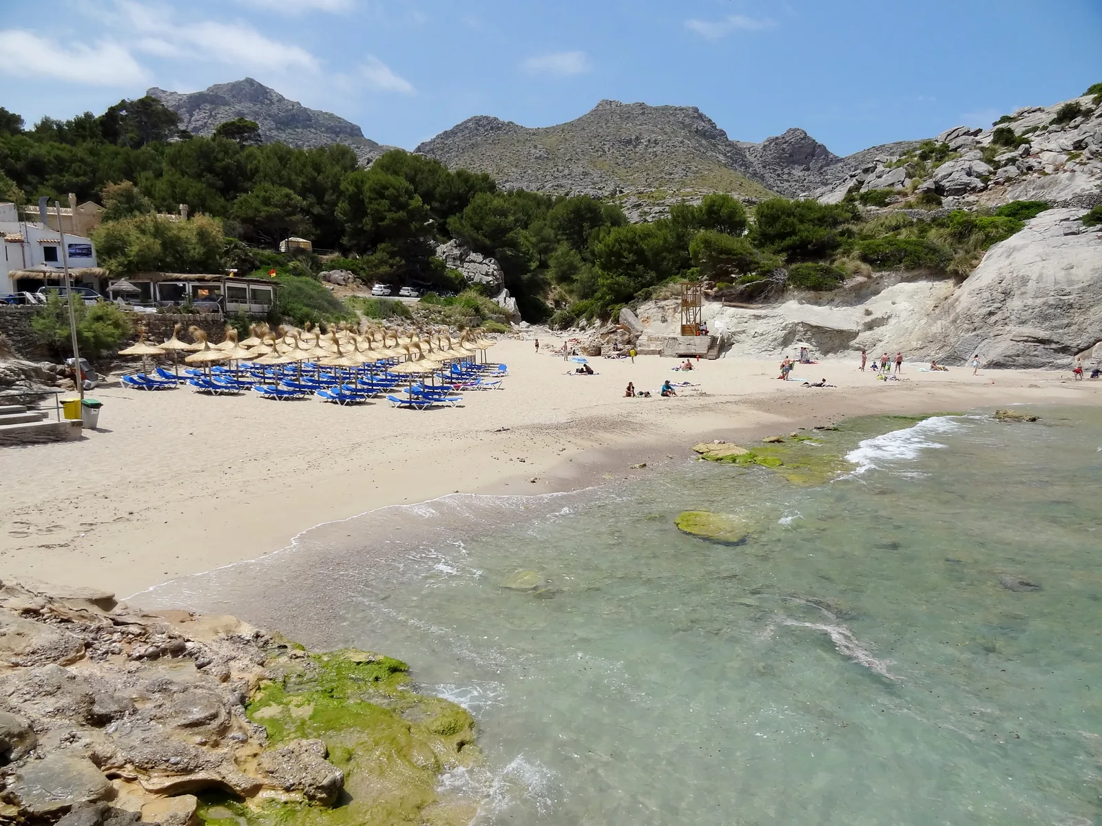 Cala Molins, la plus grande des criques de Cala Sant Vicenç