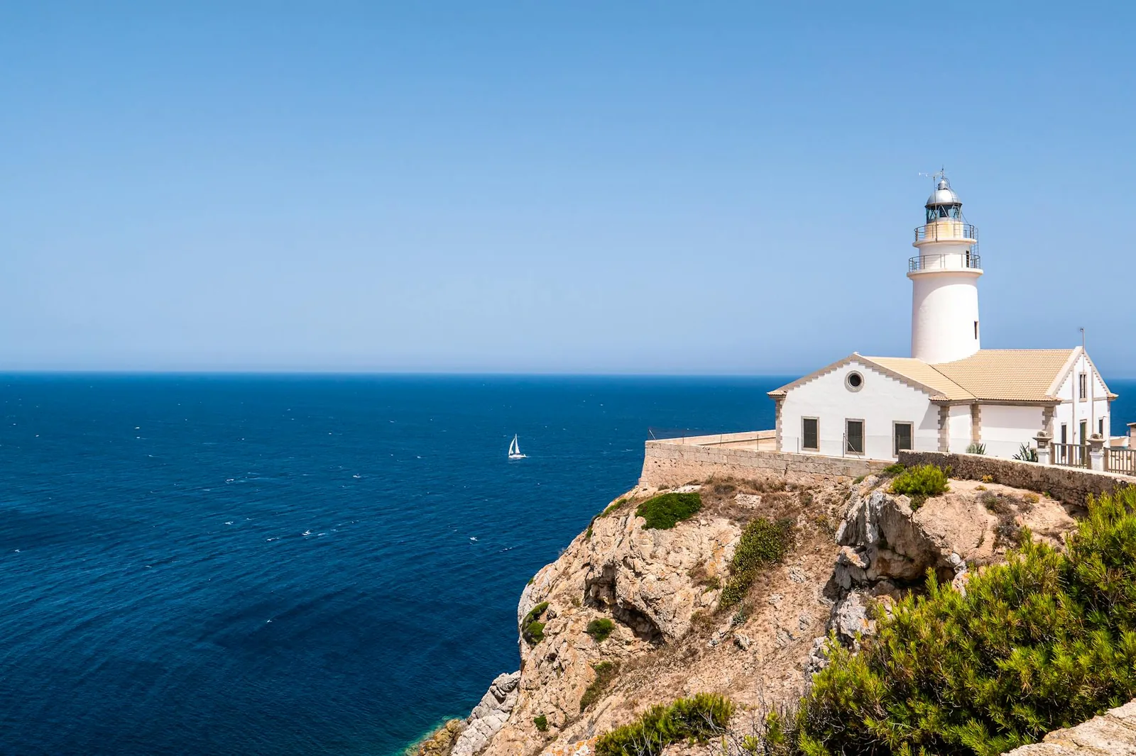 Paysage de Majorque — phare