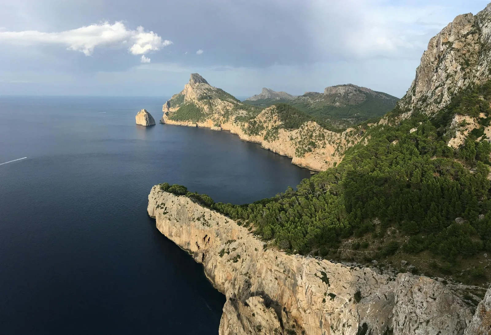 Paysage sauvage du nord de Majorque