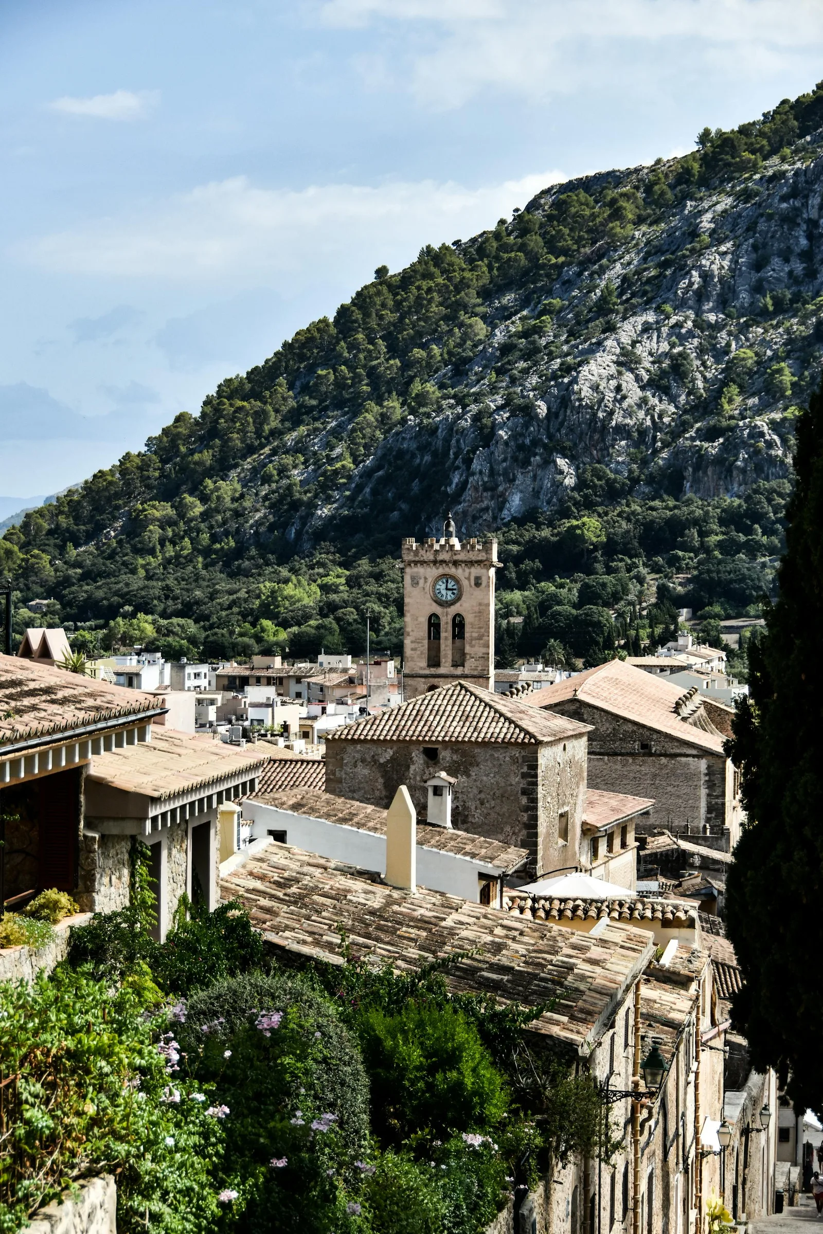 Vieille ville de Pollença à Majorque