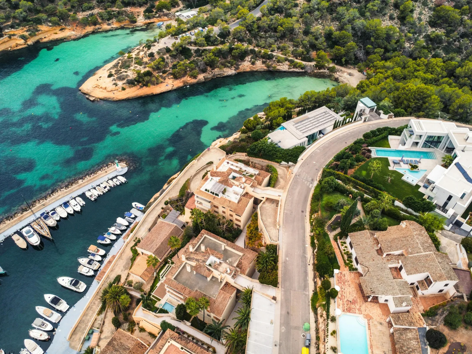 Marina de Puerto Portals à Majorque